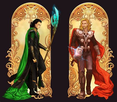 Viking Gods Thor And Loki betsul